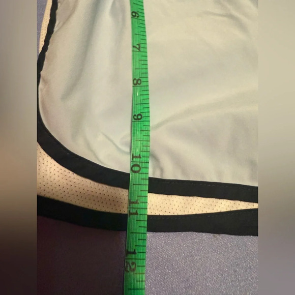 Nike Women's Light Blue Running Shorts - Picture 6 of 6